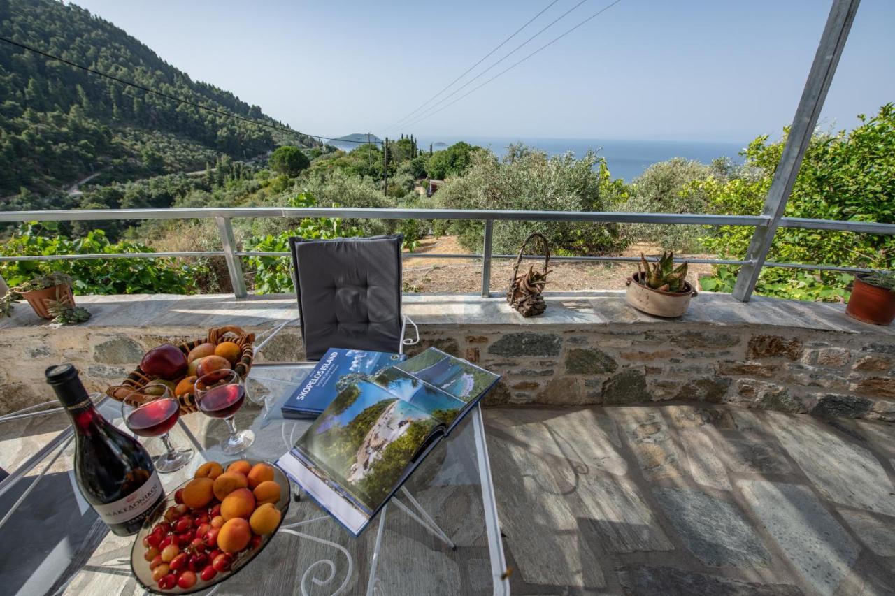 Oneiro Cottage Скопелос Екстериор снимка
